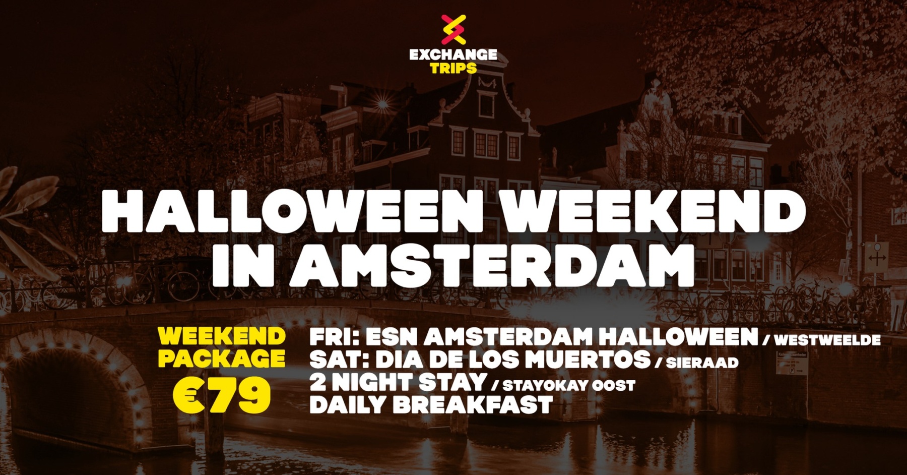 Halloween Weekend in Amsterdam (package)